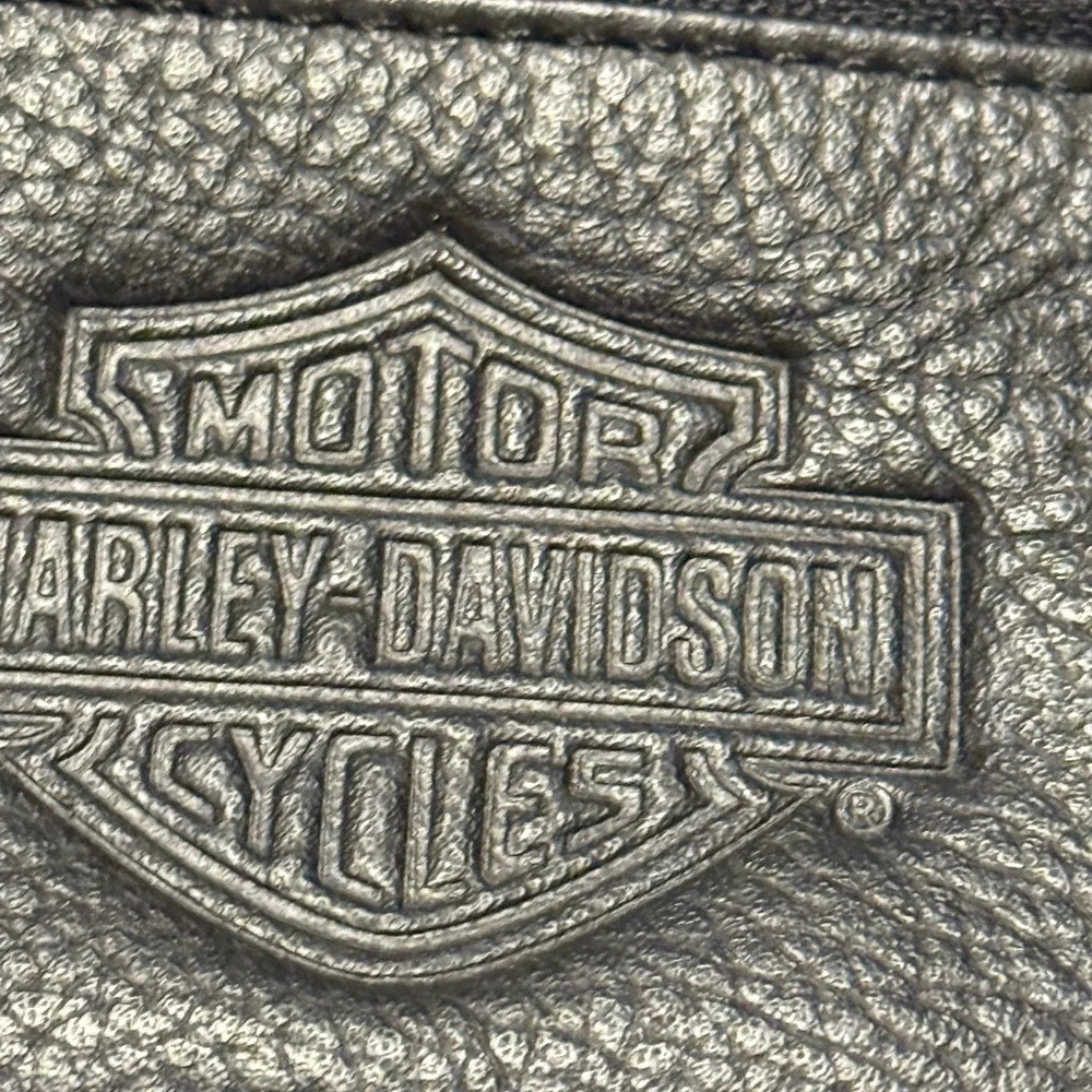Harley-Davidson Black Leather Coin Purse - Picture 6 of 6